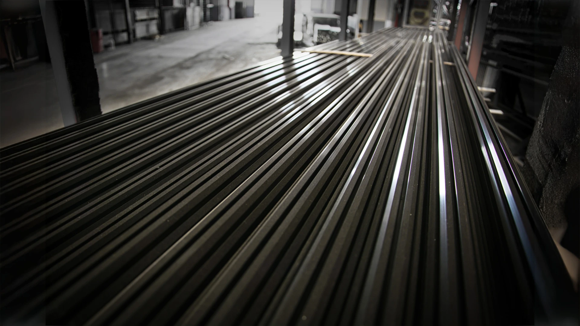 High-quality steel rods prepared for iron and SS fabrication service in Dubai.